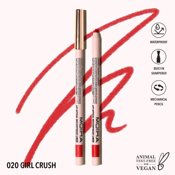 Moira Cosmetics Lip Appeal Waterproof Liner - Girl Crush (020)
